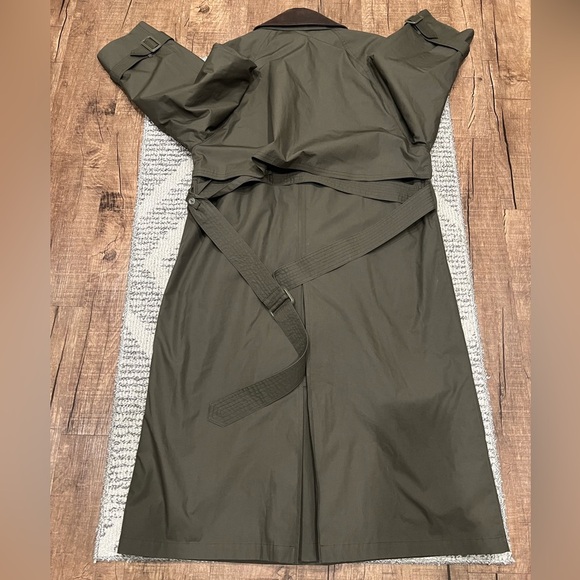 London Fog Long Trench  Coat - Picture 2 of 10